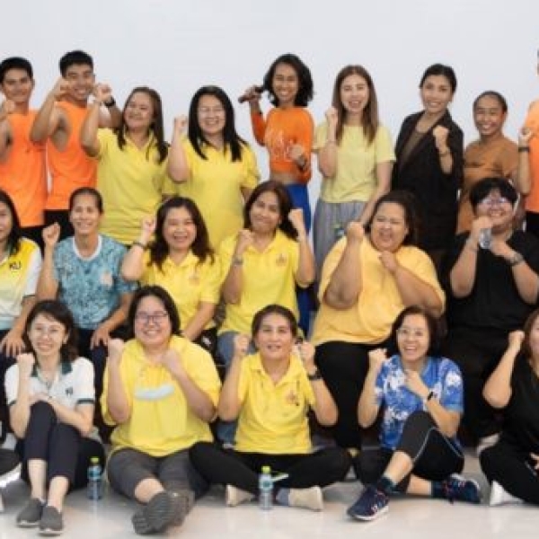 สำนักหอสมุด มก. ผสานวิทยาศาสตร์การกีฬา เสริมสร้างสุขภาพกาย-ใจบุคลากร &quot;ห้องสมุดแห่งความสุข&quot;