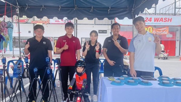 ออกหน่วยภาคสนามให้บริการทดสอบสมรรถนะนักจักรยานขาไถในงาน Princess Cup Runbike Thailand