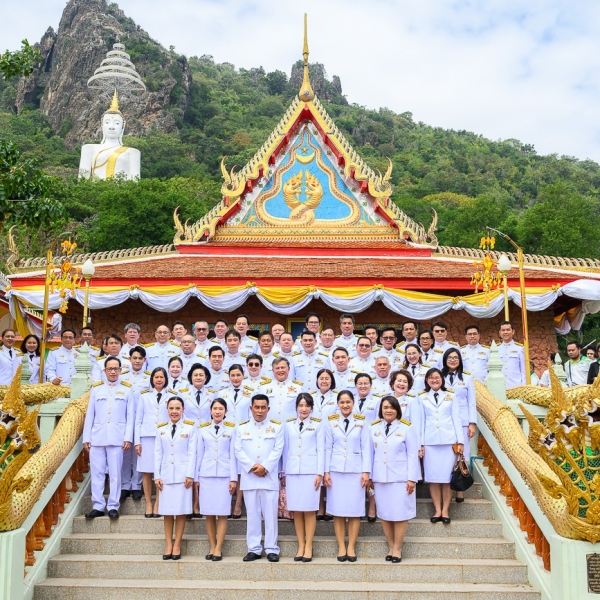 คณะวิทย์ฯ กีฬา ม.เกษตรฯ ร่วมงานถวายกฐินพระราชทาน ณ วัดสิริจันทรนิมิตรวรวิหาร จ.ลพบุรี