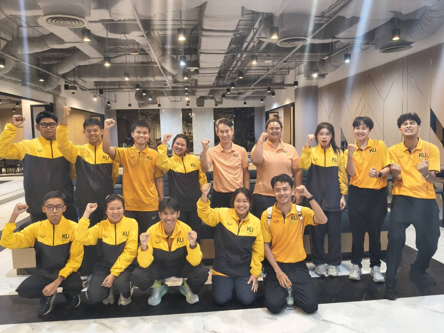 วิทย์กีฬาฯ มก. ออกหน่วยบริการทดสอบสมรรถภาพทางกายแก่พนักงานบริษัทเอนเนอร์ยี่ คอมเพล็กซ์ จำกัด