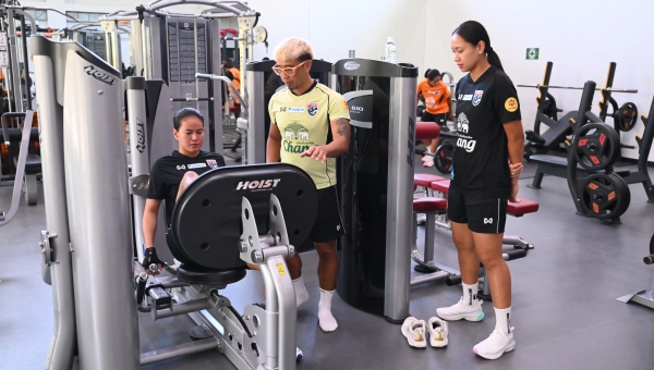 คณะวิทยาศาสตร์การกีฬาและสุขภาพ มก. สนับสนุนทีมฟุตบอลหญิงทีมชาติไทย เตรียมความพร้อมสู่ซีเกมส์ ครั้งที่ 33